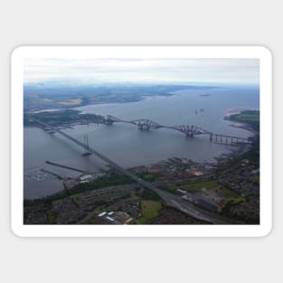 The Forth Bridges III Sticker